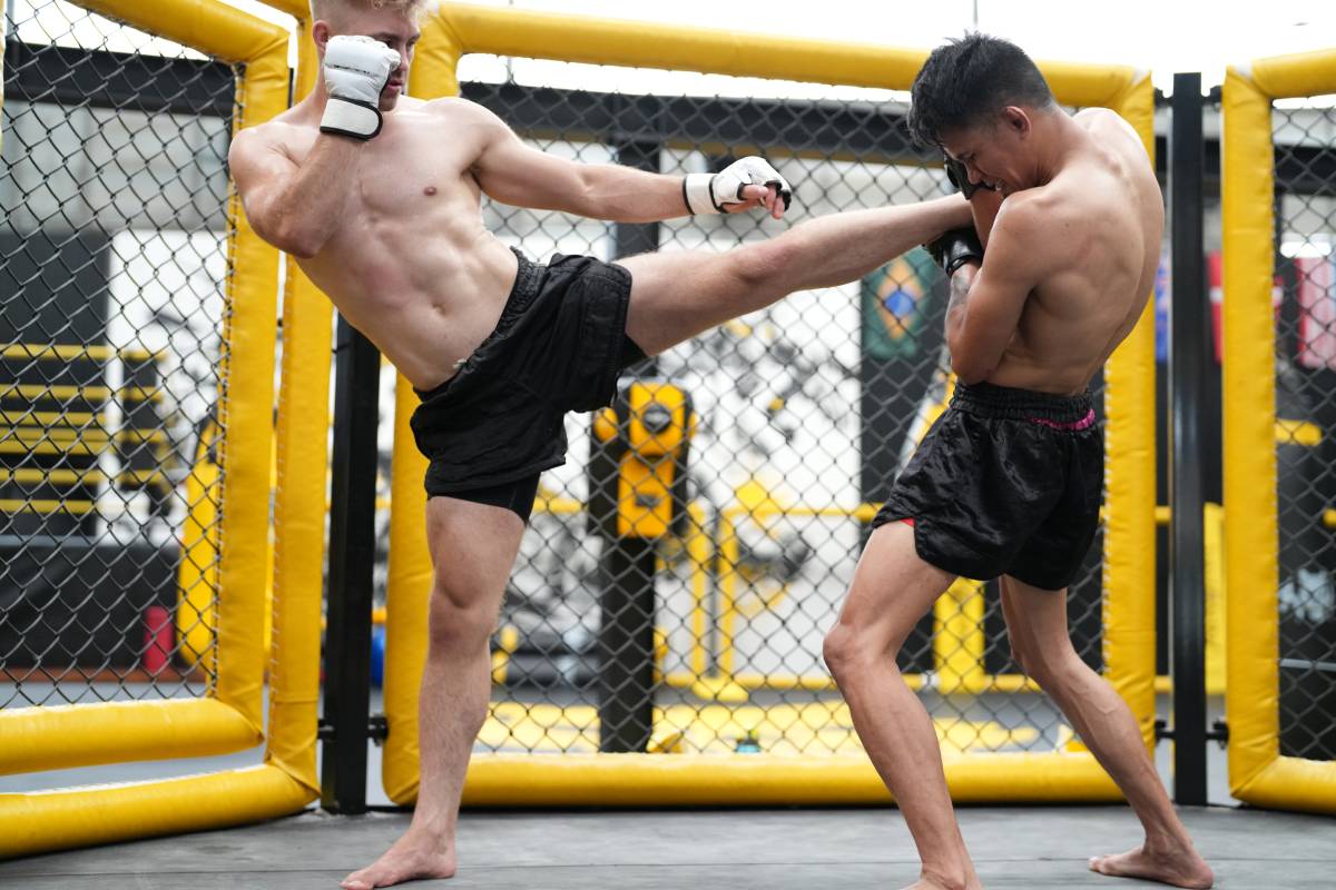 MMA Fighter Training